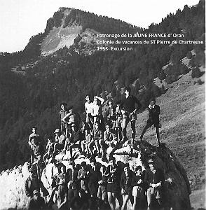 COLO JEUNE FRANCE 1953 excursion 11